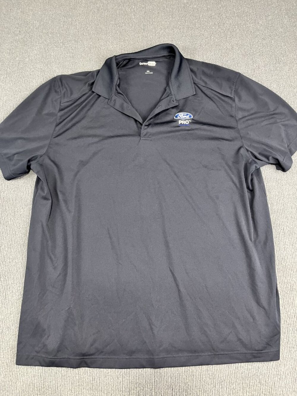 CornerStone Ford Pro Mens Blue Short Sleeve Polo Shirt 3XL
